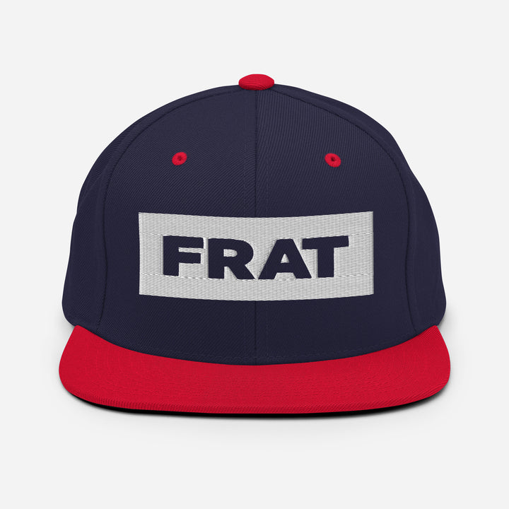 Frat Baseball Snapback Hat