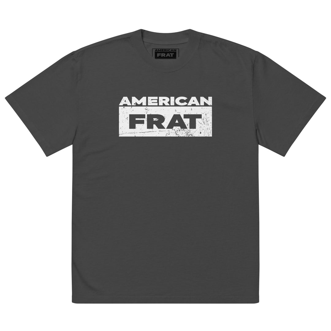 American Frat Oversized faded t-shirt