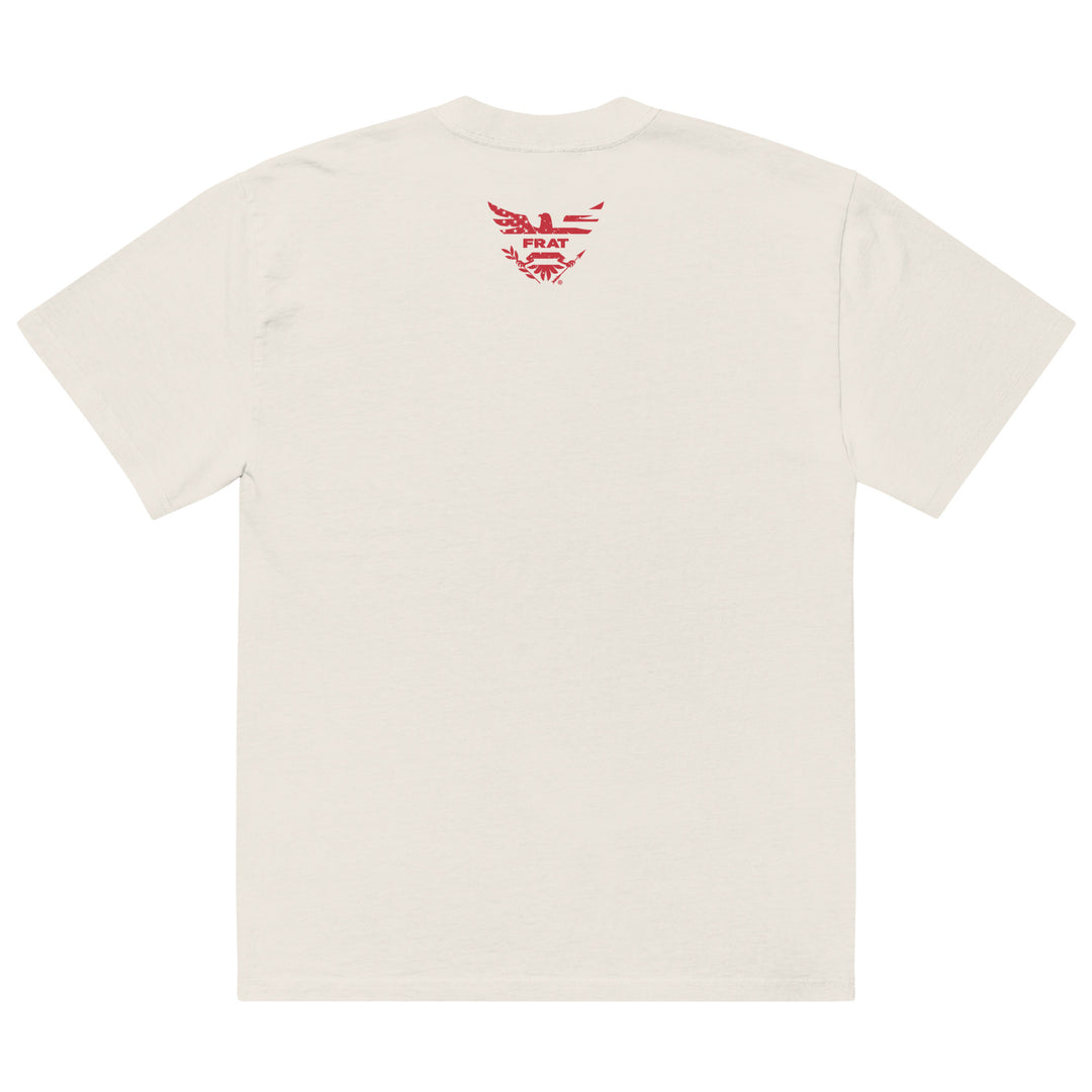 American Frat Oversized faded t-shirt