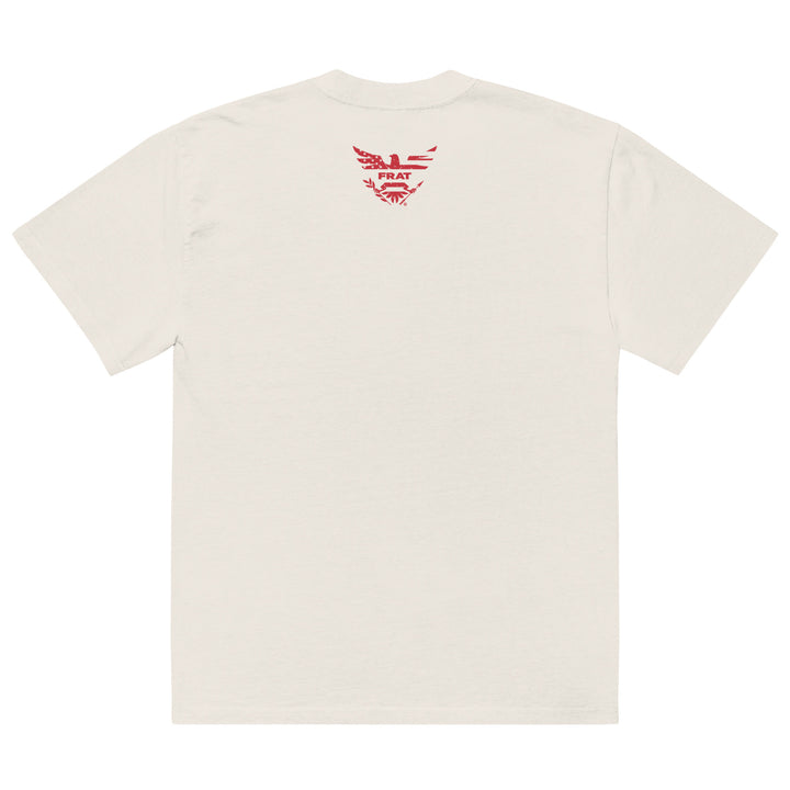 American Frat Oversized faded t-shirt