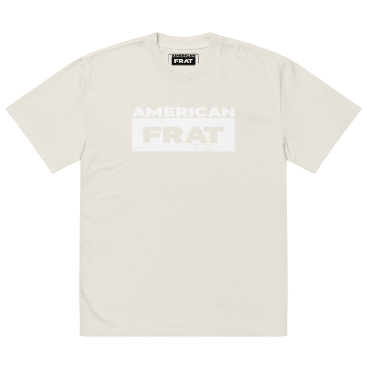 American Frat Oversized faded t-shirt